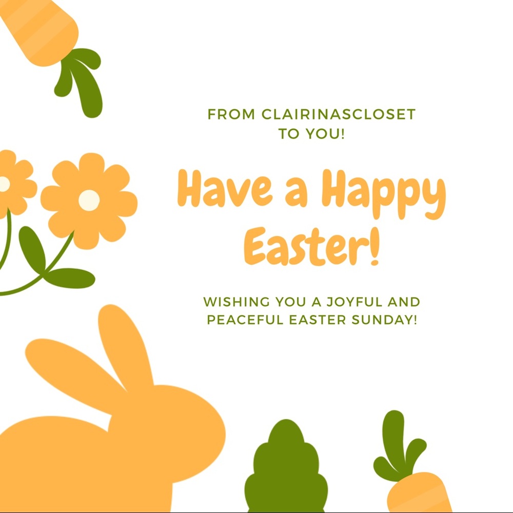 Happy Easter! 🐰🐣🐇🐥🐤